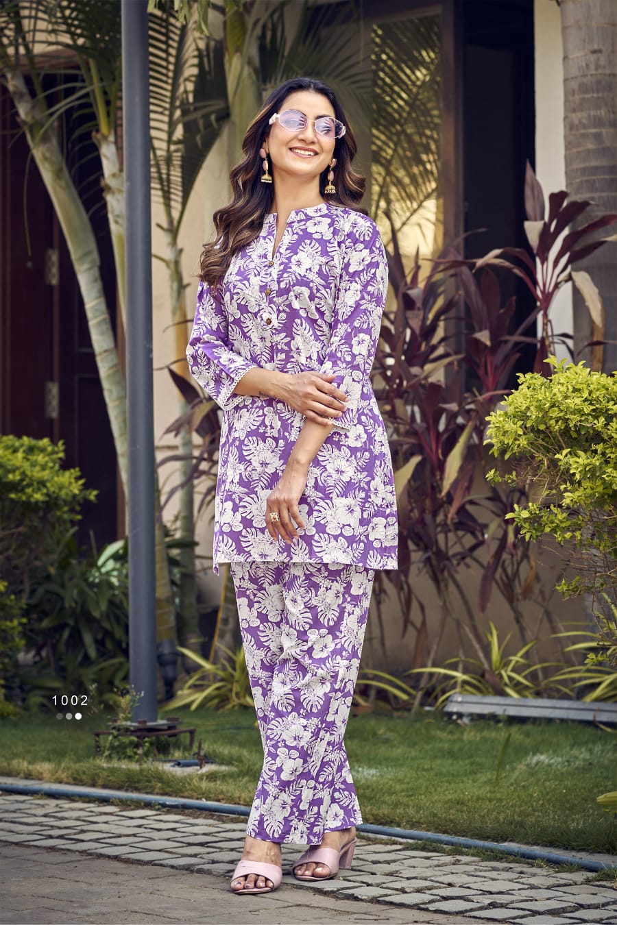 Cotton Beats by Ossm Printed Co Ord Set Kurti With Bottom Suppliers In India